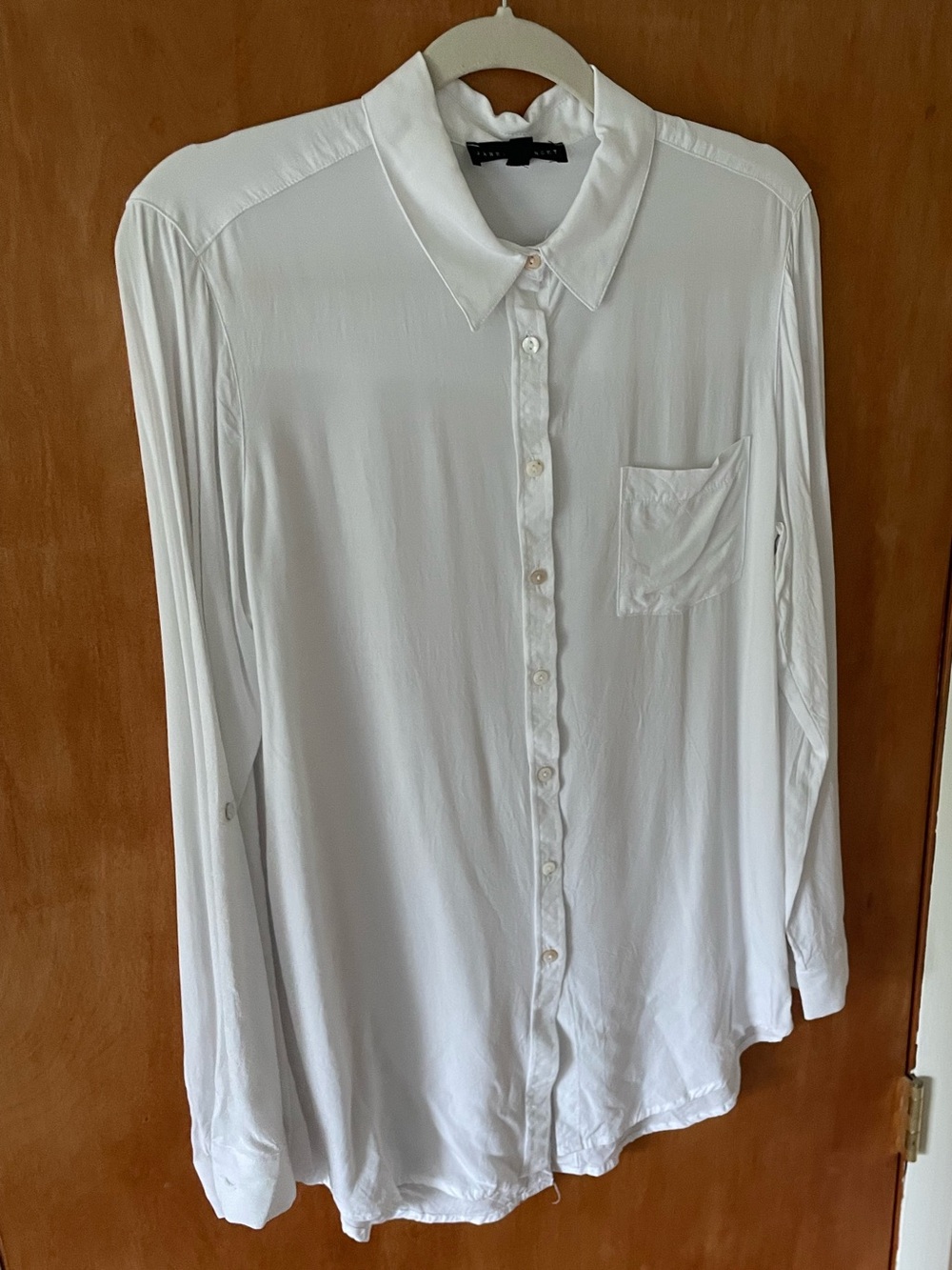 Button down with back buttons